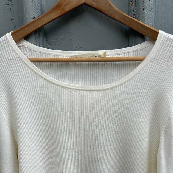 Inwear ribbed cream puff long sleeve, size XL - Picture 7 of 10